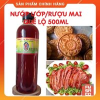 R.ượu Mai Quế Lộ (loại ĐẶC Biệt)-Gia vị Ướp Lạp Xưởng,Thịt Nướng, Bánh trung thu Hiệu Cầu Tài -Thiên Thành 500ml