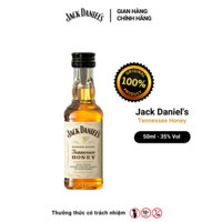 [Rượu Minisize] Rượu Whiskey Jack Daniel's Tennessee Honey Nồng Độ 35% 50ml KHÔNG KÈM HỘP