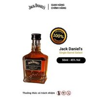 [Rượu Minisize] Whiskey Jack Daniel's Single Barrel Select Nồng Độ Alc 45% 50ml