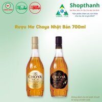 Rượu Mơ Choya Chai 700ml - Nồng Độ 14% - Rượu Mơ Ngâm Kishu Nhật Bản {Shop Thanh}