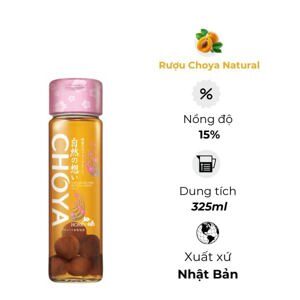 Rượu mơ Choya hoa anh đào - 325ml