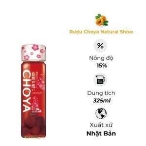 Rượu mơ Choya hoa anh đào - 325ml