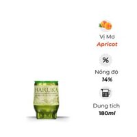 Rượu Mơ Haruka Nhật Bản Cốc 180ml