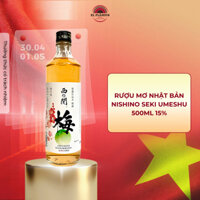 Rượu mơ Nhật Bản Nishino Seki Umeshu 500ml 15%
