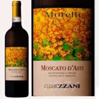 Rượu Morelli Moscato d’Asti Dezzani DOCG – vang ngọt Ý 5% vol chai 750ml