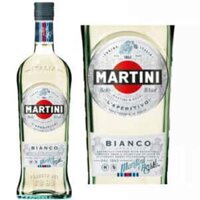 Rượu mùi Martini Bianco Vermouth L’aperitivo Italia 15%vol chai 1 lít