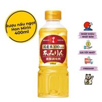 Rượu Nấu Ngọt Hinode Hon Mirin - Nhập khẩu Nhật Bản/ Chai 400ml