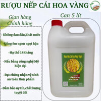 RƯỢU NẾP CÁI HOA VÀNG(can 5 l)ĐẠT CHỨNG NHẬN VS ATTP-RƯỢU CỔ TRUYỀN VIAGRI CHẤT LƯỢNG