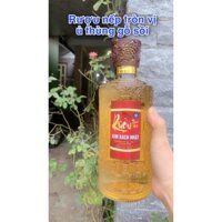 Rượu nếp tròn vị ủ thùng gỗ sồi nhà Thuần Việt, chai 650ml