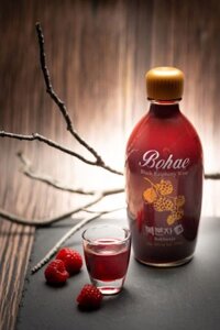 Rượu phúc bồn tử Bokbunjajoo – Bohae Black Raspberry Wine-–  보해 복분자 SET 12 Chai -Nhà Hàng