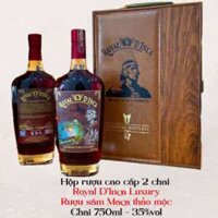 Rượu Royal Dinca sâm Maca và thảo mộc hộp vip 2 chai