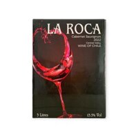 Rượu Vang Bịch Chile La Roca 3L Nhập Khẩu - Red Wine - Vang Đỏ