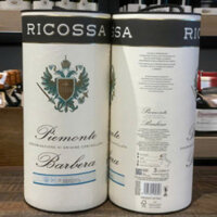 Rượu vang bịch Ý Ricossa Piemonte Barbera 3Lit x 4 bịch một thùng – 13.5% vol