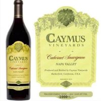 Rượu vang Caymus Vineyards Cabernet Sauvignon 14.5%Vol chai 750ml nhập khẩu Mỹ