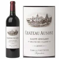 Rượu vang Chateau Ausone 1er Grand Cru Classe A Saint Emilion 750ml x 6 14,5%vol Pháp