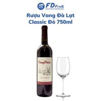 Rượu Vang Đà Lạt Classic Đỏ 750ml