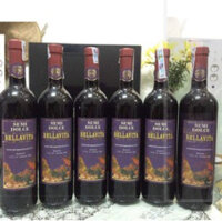 Rượu vang đỏ Bellavita Semi Dolce nhãn tím chai 750ml