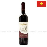 Rượu Vang Đỏ Đà lạt Superior 12% ABV Chai 750ml
