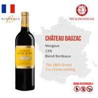 Rượu Vang Đỏ Pháp Chateau Dauzac Nồng Độ 13% 750ml Blend Bordeaux