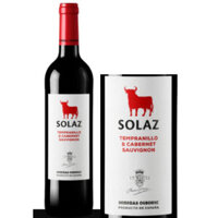 Rượu vang đỏ Solaz Tempranillo Cabernet Sauvignon 14% vol chai 750ml x 6 chai nhập khẩu nguyên thùng