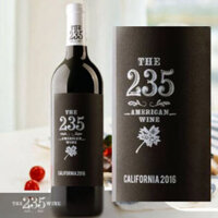 Rượu vang đỏ The 235 American Wine 14.5% vol chai 750ml