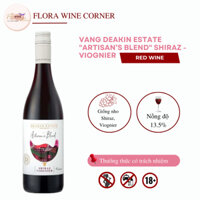 Rượu Vang đỏ Úc Deakin Estate Artisan’s Blend Shiraz- Viognier – Nồng độ 13.5% Alc, 750ml - Nhập khẩu Chính Hãng