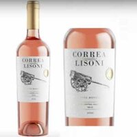 Rượu vang hồng Familia Correa Lisoni Rose Chile 13% vol 750ml