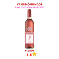 Ruou vang hồng ngọt Barefooot chính hãng - Sweet wine