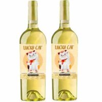 Rượu vang Lucky Cat Sauvignon Blanc Pháp 13.5% vol chai 750ml