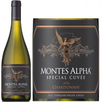 Rượu vang Montes Alpha Special Cuvee Chardonnay 14% vol 750ml x 6 chai nhập khẩu từ Chile nguyên thùng