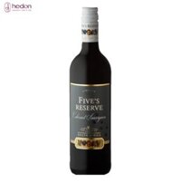 Rượu vang Nam Phi Fives Reserve Cabernet Sauvignon