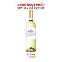 Rượu vang ngọt Chateau Des Bouhets nhập khẩu - Sweet wine - rượu vang Pháp - Dessert wine