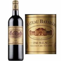Rượu Vang Pháp Chateau Batailley Pauiliac Grand Cru Classe’ 750ml x 6 chai nồng độ 13%vol