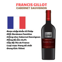 Rượu Vang Pháp Francis Gillot Cabernet Sauvignon - Rượu Vang Đỏ - The Best Wine
