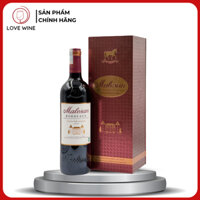 Rượu vang Pháp Malesan Bordeaux 750ml (sản phẩm có kèm hộp và túi) - Hàng nhập khẩu chính hãng