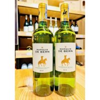 Rượu vang Pháp MARQUIS DE BERN BORDEAUX WHITE(Vang Trắng)_2019