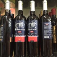 Rượu vang Sparrows Cardinal Export-Đà Lạt, chai (750ml, 13.5%).