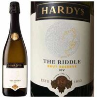 Rượu vang sủi Úc The Riddle by Hardys Brut Reserva 11% vol chai 750ml x 6 chai nhập khẩu nguyên thùng