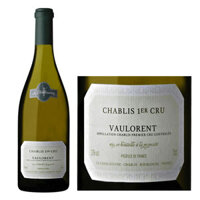 Rượu vang trắng Chablis Premier Cru Vaulorent 13% vol 750 ml x 6 chai nhập khẩu từ Pháp nguyên thùng