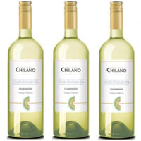 Rượu vang trắng Chilano Chardonnay Chile chai 750ml x 12 chai với 13%vol nhập khẩu