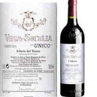 Rượu vang Vega Sicilia Unico Tây Ban Nha – chai 750ml – 2003 -2005 14%vol