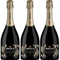 Rượu vang Ý BOLLA Prosecco DOCG – vang ngọt sủi khô 750ml x6 chai với nồng độ 11% vol nhập khẩu