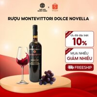 Rượu vang Ý ngọt Montevittori Dolce Novella 10.5% chai 750ml nhập khẩu chính hãng