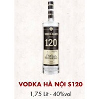 RƯỢU VODKA HÀ NỘI SPECIAL S120 1,75 Lít - 40%Vol kèm Hộp Giấy