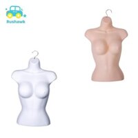 Rushawk Mẫu treo Mannequin Torso có móc treo