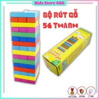 Rút Gỗ, Bộ Chơi Rút Gỗ Màu Và Bộ Chơi Rút Gỗ Số KIDS_STORE686