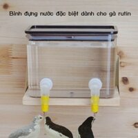 Rutin gà tiền đạo nước uống hoàn toàn tự động chim cút gà đôi cói nước tiền đạo đầu uống