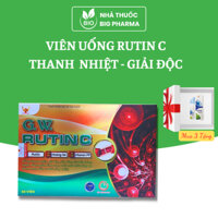 RUTINC - Hỗ trợ thanh nhiệt , giải độc, giảm chảy máu chân răng, viêm lợi