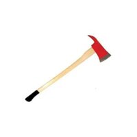 Rừu cứu nạn cán gỗ lưỡi thép sơn đỏ 2kg