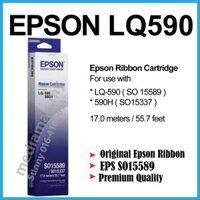 Ruy băng Epson LQ-590 (S015589) Black Ribbon Cartridge Chính hãng